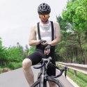 RockBros Spodenki rowerowe Rockbros RK20023XL krótkie na szelkach z wkładką XXXL - czarne