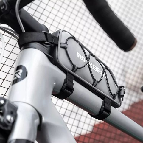 RockBros Torba Rockbros 3012010901 rowerowa na ramę 0.9 l - srebrna RockBros Torba Rockbros 3012010901 rowerowa na ramę 0.9 l - srebrna