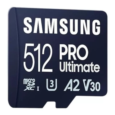 Samsung Karta pamięci Samsung 512 GB microSDXC PRO Ultimate 200 MB/s UHS-I/U3 (MB-MY512SB/WW) Samsung Karta pamięci Samsung 512 GB microSDXC PRO Ultimate 200 MB/s UHS-I/U3 (MB-MY512SB/WW)