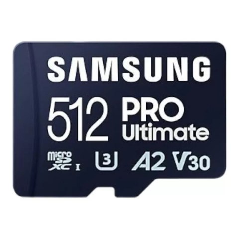 Samsung Karta pamięci Samsung 512 GB microSDXC PRO Ultimate 200 MB/s UHS-I/U3 (MB-MY512SB/WW) Samsung Karta pamięci Samsung 512 GB microSDXC PRO Ultimate 200 MB/s UHS-I/U3 (MB-MY512SB/WW)