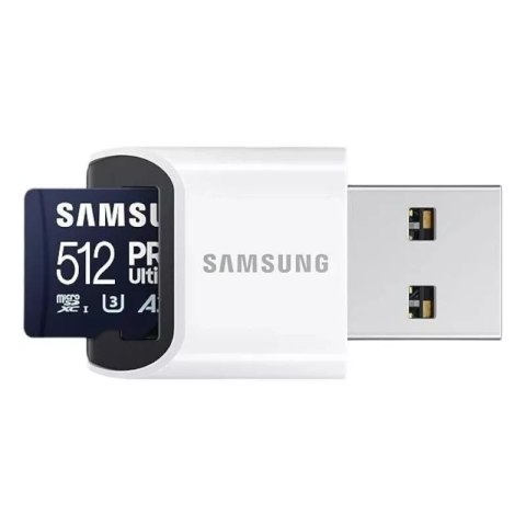 Samsung Karta pamięci Samsung 512 GB microSDXC PRO Ultimate 200 MB/s UHS-I/U3 (MB-MY512SB/WW) Samsung Karta pamięci Samsung 512 GB microSDXC PRO Ultimate 200 MB/s UHS-I/U3 (MB-MY512SB/WW)