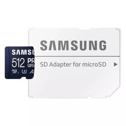 Samsung Karta pamięci Samsung microSDXC PRO Ultimate 512GB 200MB/s UHS-I/U3 (MB-MY512SA/WW)