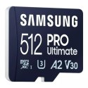 Samsung Karta pamięci Samsung microSDXC PRO Ultimate 512GB 200MB/s UHS-I/U3 (MB-MY512SA/WW)