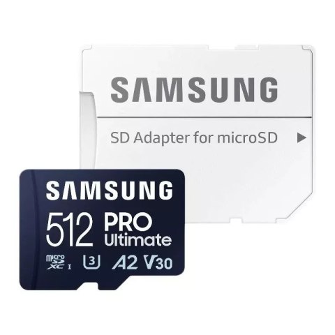 Samsung Karta pamięci Samsung microSDXC PRO Ultimate 512GB 200MB/s UHS-I/U3 (MB-MY512SA/WW) Samsung Karta pamięci Samsung microSDXC PRO Ultimate 512GB 200MB/s UHS-I/U3 (MB-MY512SA/WW)