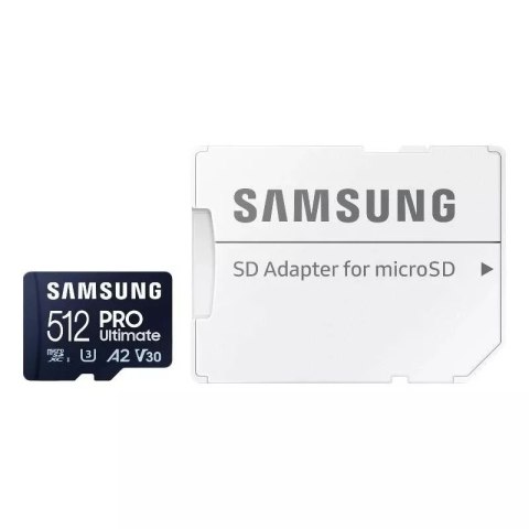Samsung Karta pamięci Samsung microSDXC PRO Ultimate 512GB 200MB/s UHS-I/U3 (MB-MY512SA/WW) Samsung Karta pamięci Samsung microSDXC PRO Ultimate 512GB 200MB/s UHS-I/U3 (MB-MY512SA/WW)
