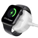 Yesido Kabel USB do ładowania 2w1 ładowarka indukcyjna magnetyczna do Apple Watch Przewód do iPhone Lightning Yesido CA70 2.4A 1.2m Bia