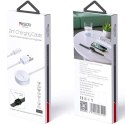 Yesido Kabel USB do ładowania 2w1 ładowarka indukcyjna magnetyczna do Apple Watch Przewód do iPhone Lightning Yesido CA70 2.4A 1.2m Bia