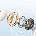 Dudao Słuchawki Dudao U14+ bezprzewodowe douszne TWS Bluetooth 5.3 - białe