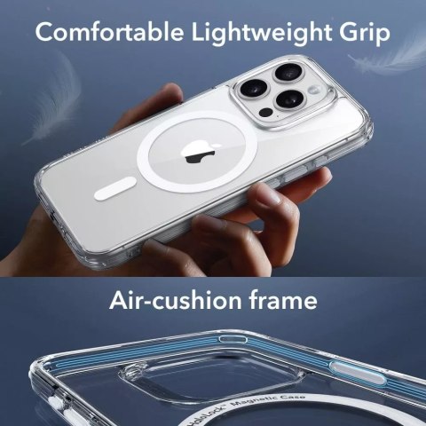 ESR Etui ESR Classic Pro Set Halolock Magsafe do Apple iPhone 15 Pro Clear ESR Etui ESR Classic Pro Set Halolock Magsafe do Apple iPhone 15 Pro Clear