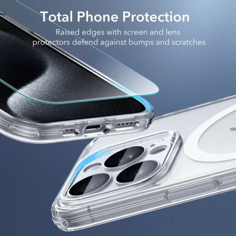 ESR Etui ESR Classic Pro Set Halolock Magsafe do Apple iPhone 15 Pro Clear ESR Etui ESR Classic Pro Set Halolock Magsafe do Apple iPhone 15 Pro Clear