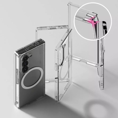 Ringke Etui Ringke Fusion Magnetic Magsafe do Samsung Galaxy Z Fold 6 Clear Ringke Etui Ringke Fusion Magnetic Magsafe do Samsung Galaxy Z Fold 6 Clear
