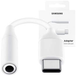 Samsung Adapter Samsung EE-UC10JUWEGUS przełączka przejściówka Audio USB-C do JACK 3,5MM Oryginalny Biały