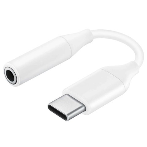 Samsung Adapter Samsung EE-UC10JUWEGUS przełączka przejściówka Audio USB-C do JACK 3,5MM Oryginalny Biały Samsung Adapter Samsung EE-UC10JUWEGUS przełączka przejściówka Audio USB-C do JACK 3,5MM Oryginalny Biały