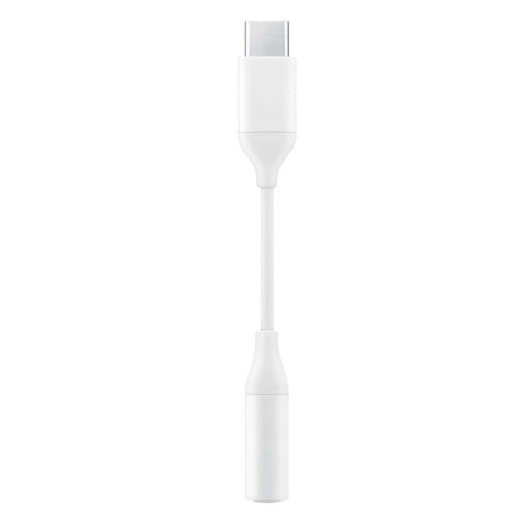 Samsung Adapter Samsung EE-UC10JUWEGUS przełączka przejściówka Audio USB-C do JACK 3,5MM Oryginalny Biały Samsung Adapter Samsung EE-UC10JUWEGUS przełączka przejściówka Audio USB-C do JACK 3,5MM Oryginalny Biały