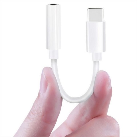 Samsung Adapter Samsung EE-UC10JUWEGUS przełączka przejściówka Audio USB-C do JACK 3,5MM Oryginalny Biały Samsung Adapter Samsung EE-UC10JUWEGUS przełączka przejściówka Audio USB-C do JACK 3,5MM Oryginalny Biały