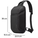 Bange Plecak wodoodporny Bange na jedno ramię torba na tablet 11" akcesoria podróżny 36x20.5x10.5 cm do pracy szkoły samolotu męski da