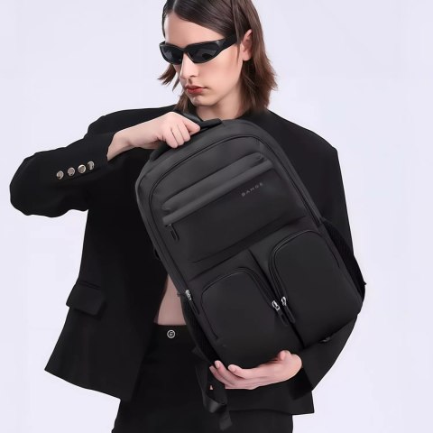 Bange Plecak wodoodporny Bange torba na laptopa 15.6" do pracy szkoły samolotu 47x30,5x17 cm męski damski Bange Plecak wodoodporny Bange torba na laptopa 15.6" do pracy szkoły samolotu 47x30,5x17 cm męski damski
