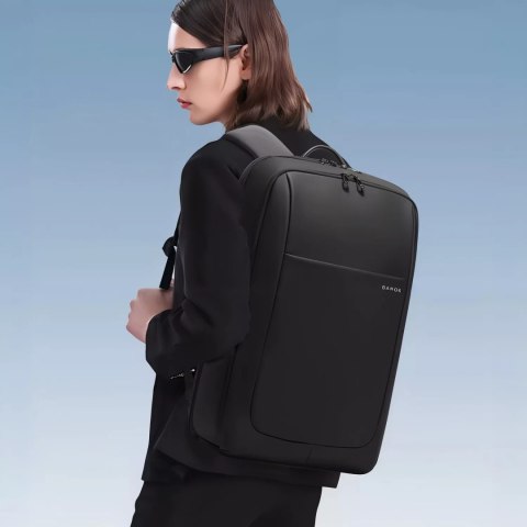 Bange Plecak wodoodporny Bange torba na laptopa 15.6" miejski podróżny 46x30x16 cm do pracy szkoły samolotu męski damski Czarny Bange Plecak wodoodporny Bange torba na laptopa 15.6" miejski podróżny 46x30x16 cm do pracy szkoły samolotu męski damski Czarny