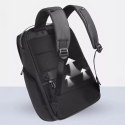Bange Plecak wodoodporny Bange torba na laptopa 15.6" miejski podróżny 46x30x19 cm do pracy szkoły samolotu męski damski Czarny
