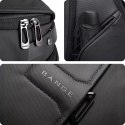 Bange Plecak wodoodporny Bange torba na laptopa 15.6" miejski podróżny 46x30x19 cm do pracy szkoły samolotu męski damski Czarny