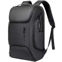 Bange Plecak wodoodporny Bange torba na laptopa 15.6" miejski podróżny 47x30x15 cm do pracy szkoły samolotu męski damski z gniazdem US