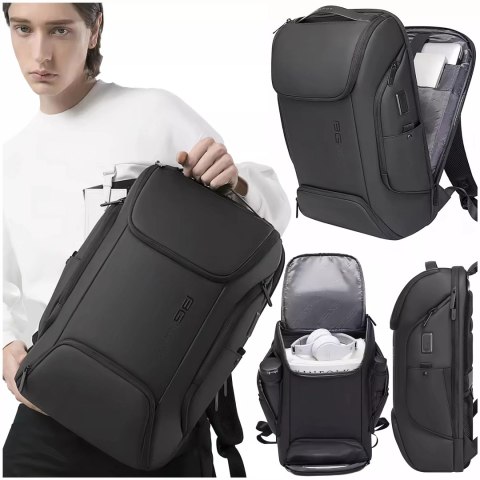Bange Plecak wodoodporny Bange torba na laptopa 15.6" miejski podróżny 47x30x15 cm do pracy szkoły samolotu męski damski z gniazdem US Bange Plecak wodoodporny Bange torba na laptopa 15.6" miejski podróżny 47x30x15 cm do pracy szkoły samolotu męski damski z gniazdem US