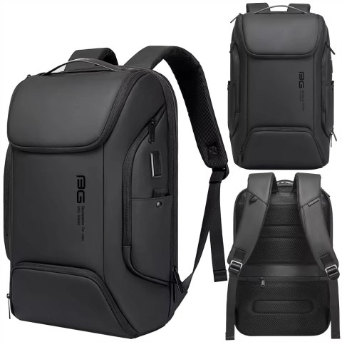 Bange Plecak wodoodporny Bange torba na laptopa 15.6" miejski podróżny 47x30x15 cm do pracy szkoły samolotu męski damski z gniazdem US Bange Plecak wodoodporny Bange torba na laptopa 15.6" miejski podróżny 47x30x15 cm do pracy szkoły samolotu męski damski z gniazdem US