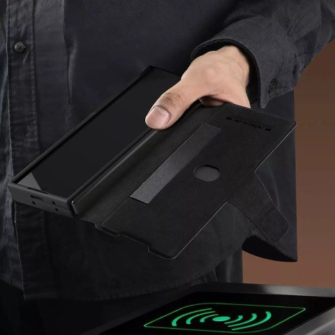 Nillkin Etui Nillkin Aoge Leather Case na Samsung Galaxy Z Fold 6 5G - czarne Nillkin Etui Nillkin Aoge Leather Case na Samsung Galaxy Z Fold 6 5G - czarne