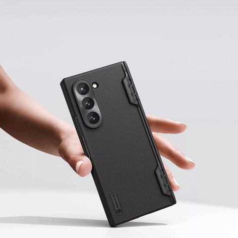 Nillkin Etui Nillkin Super Frosted Shield Fold na Samsung Galaxy Z Fold 6 5G - czarne Nillkin Etui Nillkin Super Frosted Shield Fold na Samsung Galaxy Z Fold 6 5G - czarne
