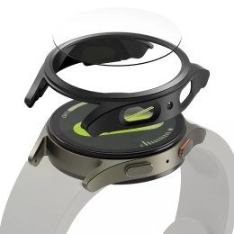 Ringke Etui ze szkłem Ringke Slim & Tempered Glass do Samsung Galaxy Watch 7 (40 mm) Titanium Black