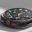 Ringke Etui ze szkłem Ringke Slim & Tempered Glass do Samsung Galaxy Watch Ultra (47 mm) Titanium Black
