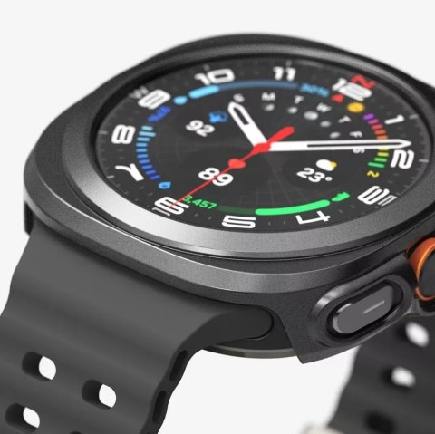 Ringke Etui ze szkłem Ringke Slim & Tempered Glass do Samsung Galaxy Watch Ultra (47 mm) Titanium Black Ringke Etui ze szkłem Ringke Slim & Tempered Glass do Samsung Galaxy Watch Ultra (47 mm) Titanium Black