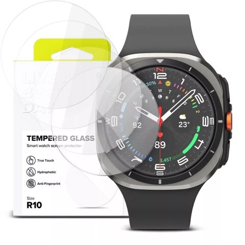 Ringke Szkło hartowane Ringke Tempered Glass 4-pack do Samsung Galaxy Watch Ultra (47 mm) Clear Ringke Szkło hartowane Ringke Tempered Glass 4-pack do Samsung Galaxy Watch Ultra (47 mm) Clear