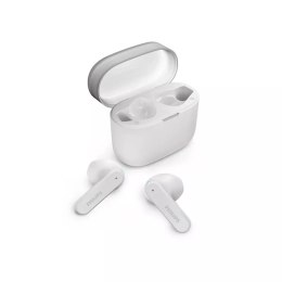 Philips Słuchawki Philips douszne TWS bezprzewodowe Bluetooth True Wireless białe phil-tat2139wt/00