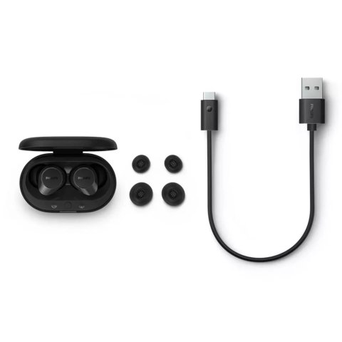 Philips Słuchawki Philips douszne TWS bezprzewodowe Bluetooth True Wireless czarne Phil-tat1209bk/00 Philips Słuchawki Philips douszne TWS bezprzewodowe Bluetooth True Wireless czarne Phil-tat1209bk/00