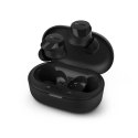 Philips Słuchawki Philips douszne TWS bezprzewodowe Bluetooth True Wireless czarne Phil-tat1209bk/00
