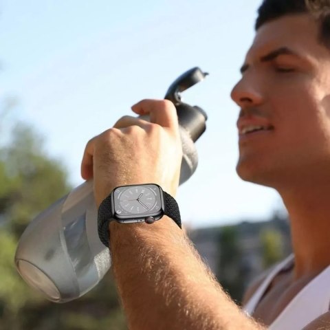 ProducentTymczasowy Pasek nylonowy do Apple Watch 4 / 5 / 6 / 7 / 8 / 9 / SE (38 / 40 / 41 mm) NylonMag Baby Blue ProducentTymczasowy Pasek nylonowy do Apple Watch 4 / 5 / 6 / 7 / 8 / 9 / SE (38 / 40 / 41 mm) NylonMag Baby Blue