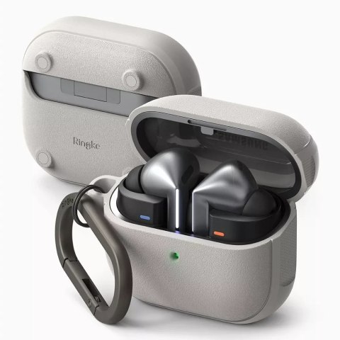 Ringke Etui obudowa Ringke Onyx Magnetic Magsafe do Samsung Galaxy Buds 3 / 3 Pro Warm Grey Ringke Etui obudowa Ringke Onyx Magnetic Magsafe do Samsung Galaxy Buds 3 / 3 Pro Warm Grey