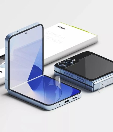 Ringke Zestaw Ochronny Ringke 3-In-1 Protector 2-Set Galaxy Z Flip 6 Clear Ringke Zestaw Ochronny Ringke 3-In-1 Protector 2-Set Galaxy Z Flip 6 Clear