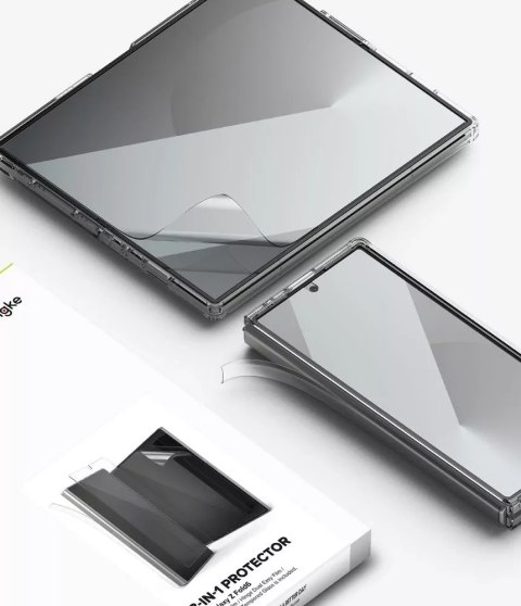 Ringke Zestaw Ochronny Ringke 3-In-1 Protector 2-Set Samsung Galaxy Z Fold 6 Clear Ringke Zestaw Ochronny Ringke 3-In-1 Protector 2-Set Samsung Galaxy Z Fold 6 Clear