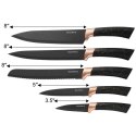 KLAUSBERG ZESTAW 5 NOŻY KUCHENNYCH W STOJAKU KLAUSBERG KB-7799