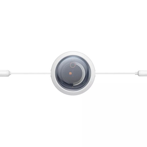 Baseus Kabel Baseus Free2Draw CB000084 zwijany USB-C - Lightning / USB-C / micro USB 100W 1.1m - biały Baseus Kabel Baseus Free2Draw CB000084 zwijany USB-C - Lightning / USB-C / micro USB 100W 1.1m - biały