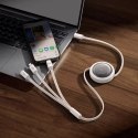 Baseus Kabel Baseus Free2Draw CB000084 zwijany USB-C - Lightning / USB-C / micro USB 100W 1.1m - biały