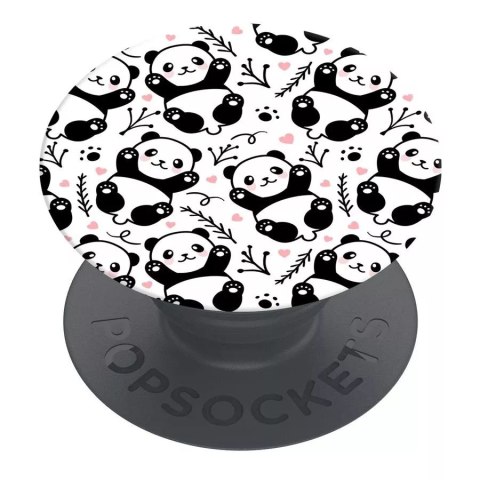 Popsockets Uchwyt i podstawka do telefonu Popsockets 2 Panda Boom biało/czarna Popsockets Uchwyt i podstawka do telefonu Popsockets 2 Panda Boom biało/czarna