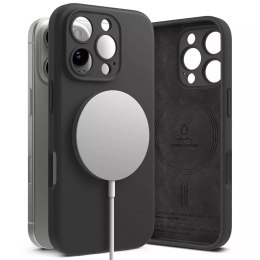 Ringke Etui magnetyczne silikonowe Ringke MagSafe do iPhone 16 Pro Czarny