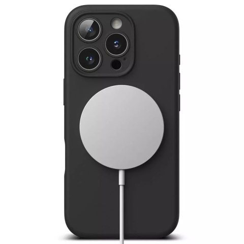 Ringke Etui magnetyczne silikonowe Ringke MagSafe do iPhone 16 Pro Czarny Ringke Etui magnetyczne silikonowe Ringke MagSafe do iPhone 16 Pro Czarny