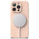 Ringke Etui magnetyczne silikonowe Ringke MagSafe do iPhone 16 Pro Różowy