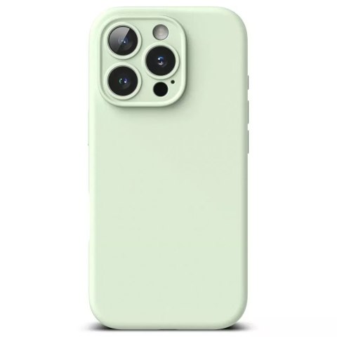 Ringke Etui magnetyczne silikonowe Ringke MagSafe do iPhone 16 Pro obudowa pokrowiec Zielony Ringke Etui magnetyczne silikonowe Ringke MagSafe do iPhone 16 Pro obudowa pokrowiec Zielony
