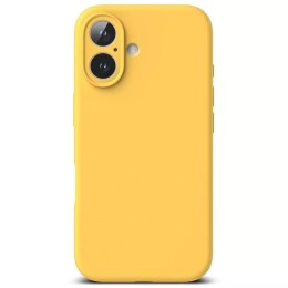 Ringke Etui magnetyczne silikonowe Ringke MagSafe do iPhone 16 Żółty