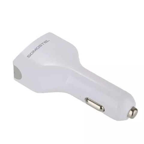 Somostel Ładowarka samochodowa Somostel SMS-A66 Quick Charge QC 3.0 3A 4X USB Biały Somostel Ładowarka samochodowa Somostel SMS-A66 Quick Charge QC 3.0 3A 4X USB Biały